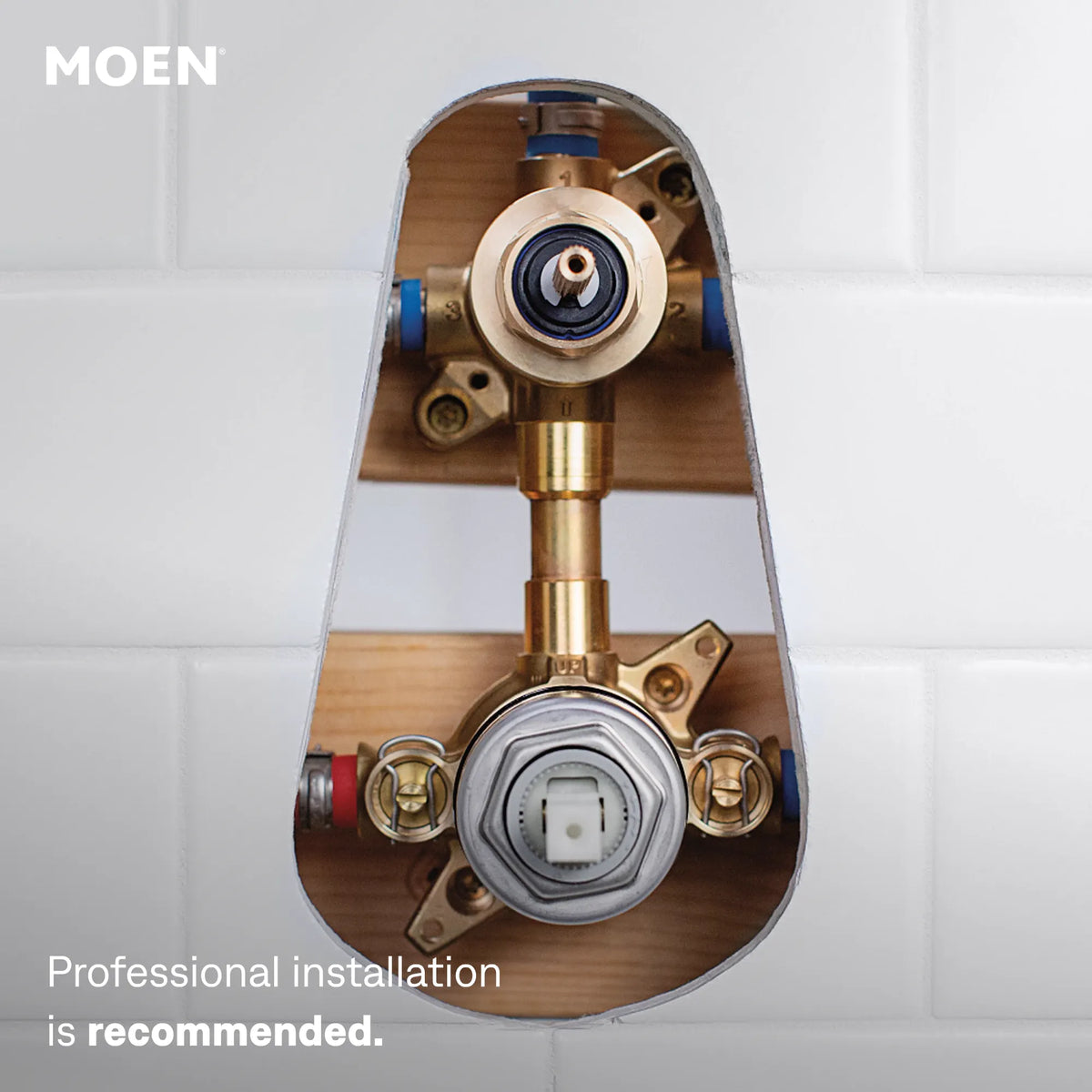 Moen Align M-CORE 3-Series with Integrated Transfer Valve Trim UT3290 in Matte Black (UT3290BL) - view 4