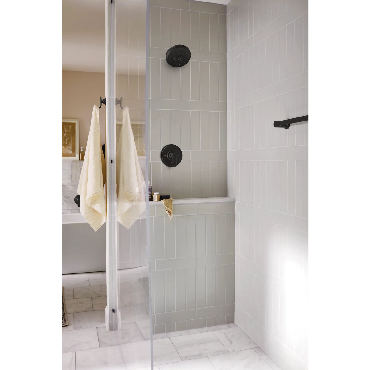 Moen Greenfield M-CORE 3 Series Shower Only UT33322 in Matte Black (UT33322BL) - view 3