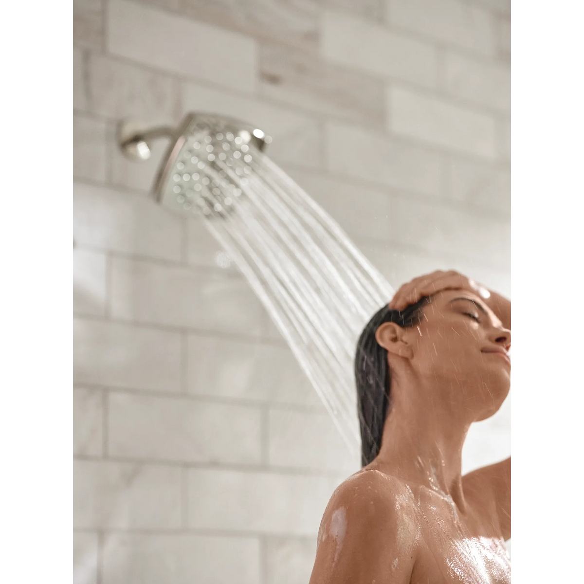 Moen Flara M-CORE 4-Series Eco-Performance Shower Only UTS4912EP in Polished Nickel (UTS4912EPNL) - view 4