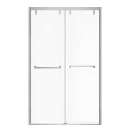 Uptown 44-47 x 76 in. 8 mm Bypass Shower Door for Alcove Installation with Clear glass in Chrome - Plumbing Market