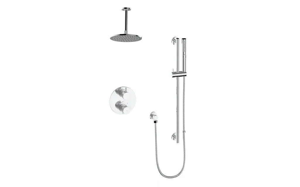 Vogt DRAVA TRIM FOR 2-WAY TH SHOWER KIT WITH 6" CEILING ARM N/A - Plumbing Market