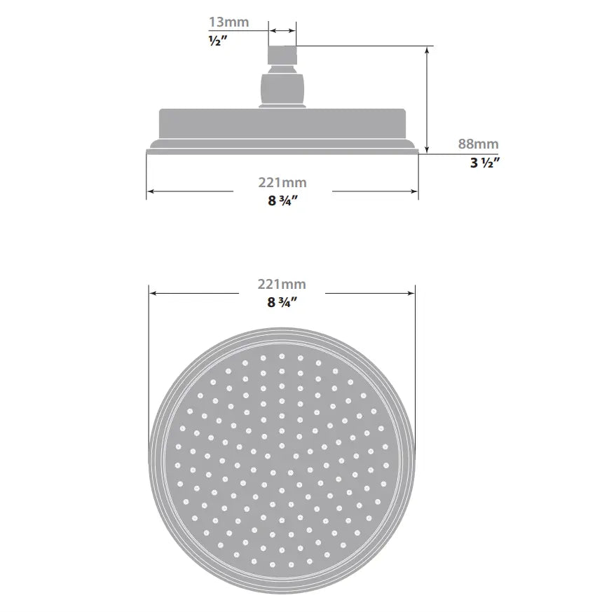 Vogt Zehn Thermostatic 2 Way Shower Faucet Trim - Plumbing Market