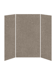Kalia 36x60x36 Minerals #530 60x36 3-Panel 96'' Shower Wall Kit for Alcove Installation - Minerals #530 Matte WA2221-530-002