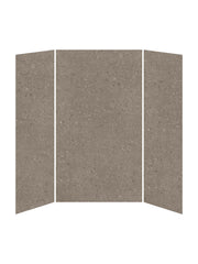 Kalia 32x60x32 Minerals #530 60x32 3-Panel 96'' Shower Wall Kit for Alcove Installation - Minerals #530 Matte WA2222-530-002