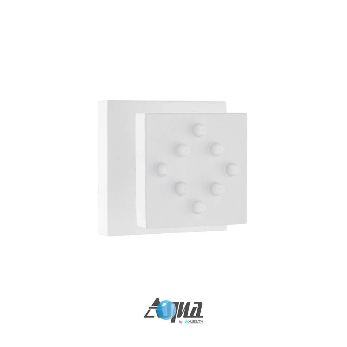Kube Bath Aqua Piazza By Kubebath Body Jet - White (WH-ABBS01)
