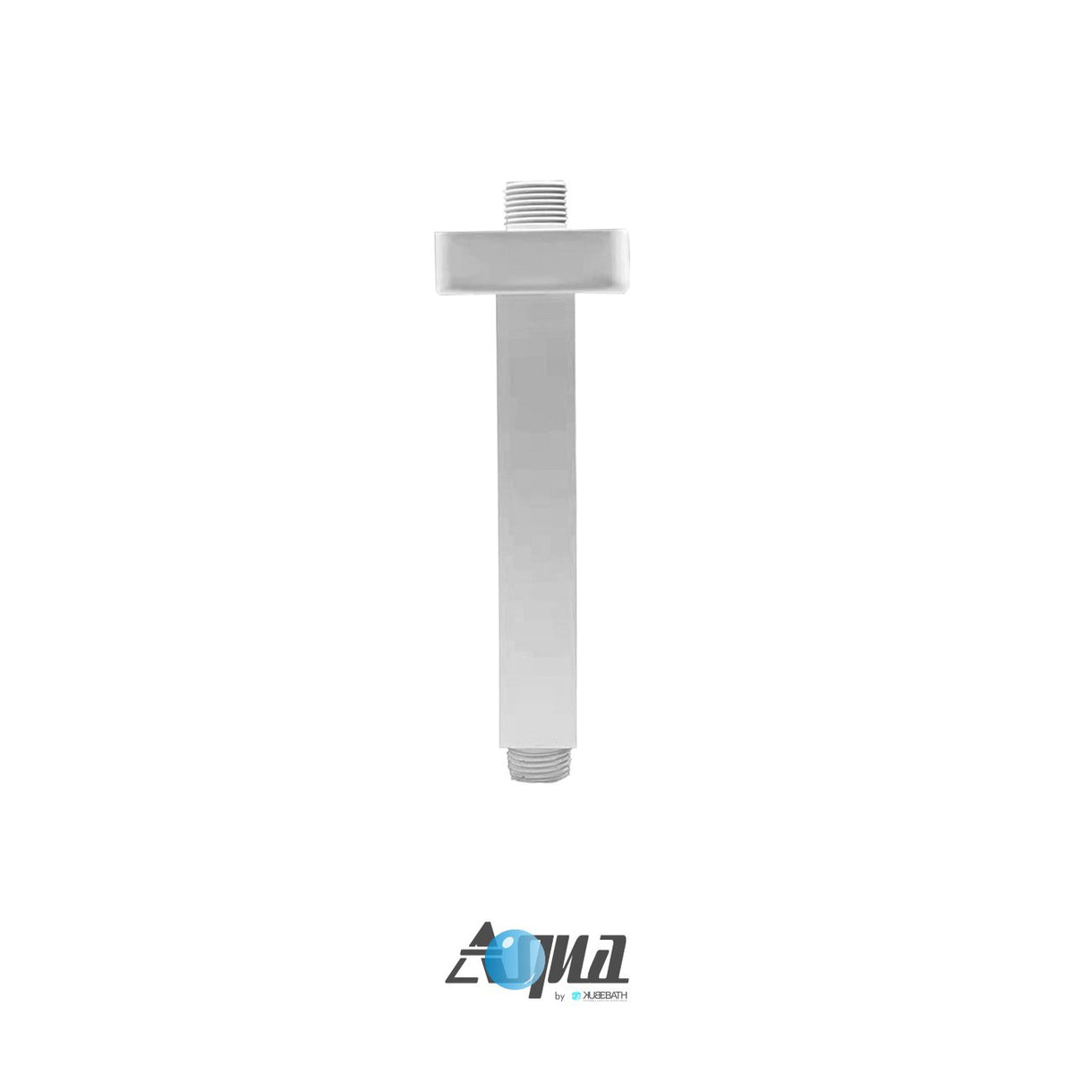 Kube Bath Aqua Piazza by KubeBath 6" Long Shower Head Ceiling Bar - White (WH-ACBS6)