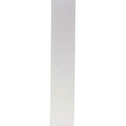 Kube Bath Aqua Piazza White Shower Set W/ 12" Ceiling Mount Square Rain Shower Head Kube Bath