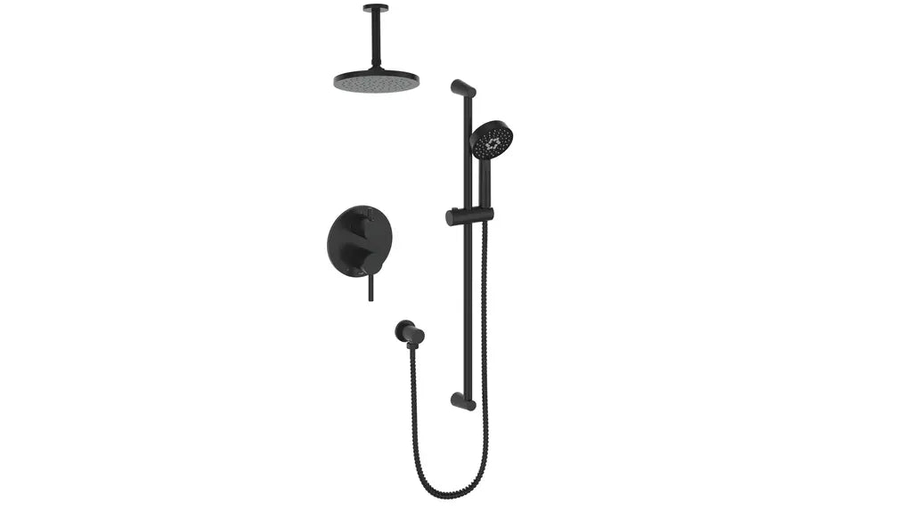 WORGL 2-WAY PB SHOWER KIT WITH 6" CEILING ARM N/A - Plumbing Market