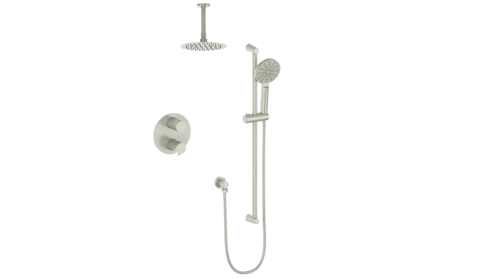 WORGL 2-WAY TH SHOWER KIT WITH 6" CEILING ARM N/A - Plumbing Market