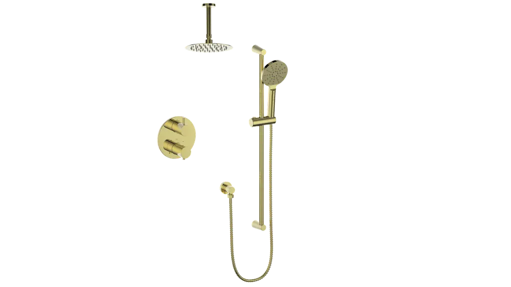 WORGL 2-WAY TH SHOWER KIT WITH 6" CEILING ARM N/A - Plumbing Market
