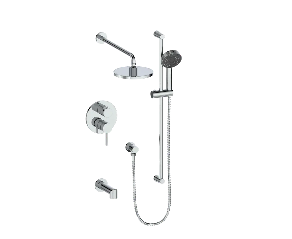 WORGL 3-WAY PB SHOWER KIT - Plumbing Market