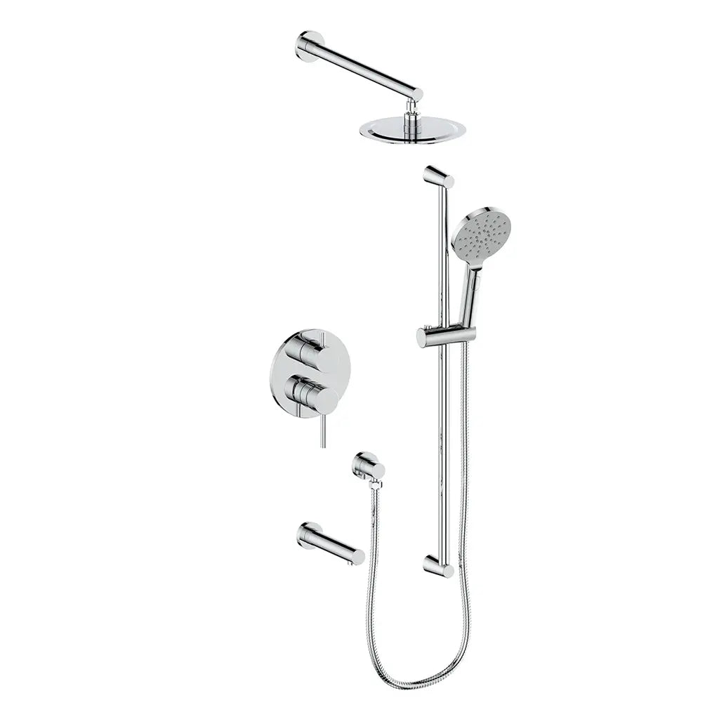 WORGL 3-WAY PB SHOWER KIT - Plumbing Market
