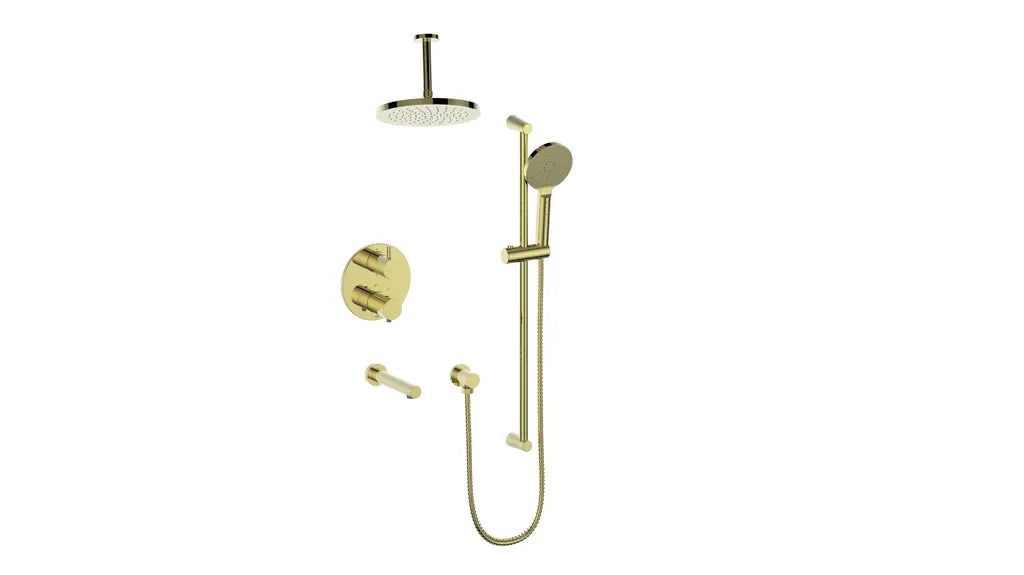 WORGL 3-WAY TH SHOWER KIT WITH 6" CEILING ARM N/A - Plumbing Market
