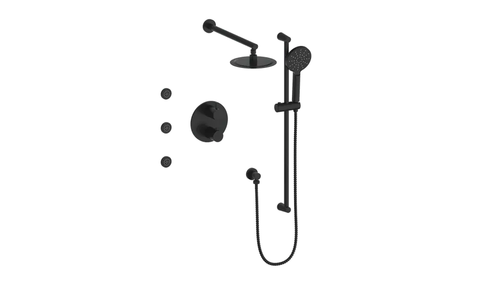 WORGL 3-WAY TH SHOWER KIT WITH BODY JETS - Plumbing Market