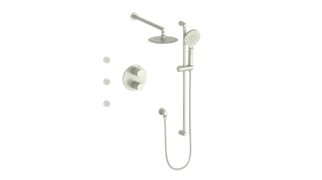 WORGL 3-WAY TH SHOWER KIT WITH BODY JETS - Plumbing Market
