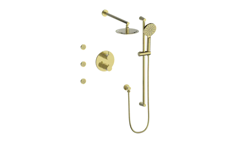 WORGL 3-WAY TH SHOWER KIT WITH BODY JETS - Plumbing Market
