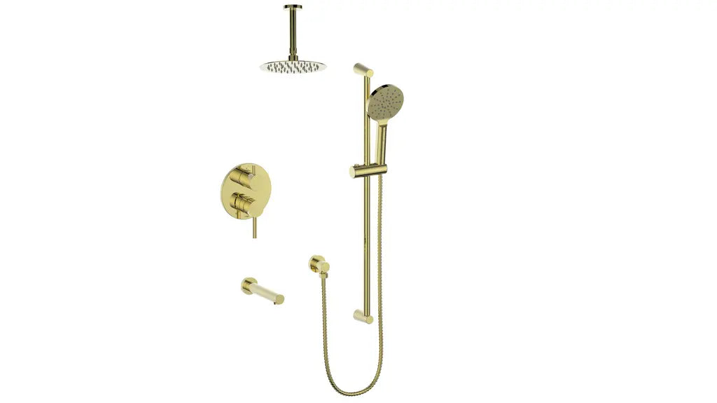 WORGL TRIM FOR 3-WAY PB SHOWER KIT WITH 6" CEILING ARM N/A - Plumbing Market