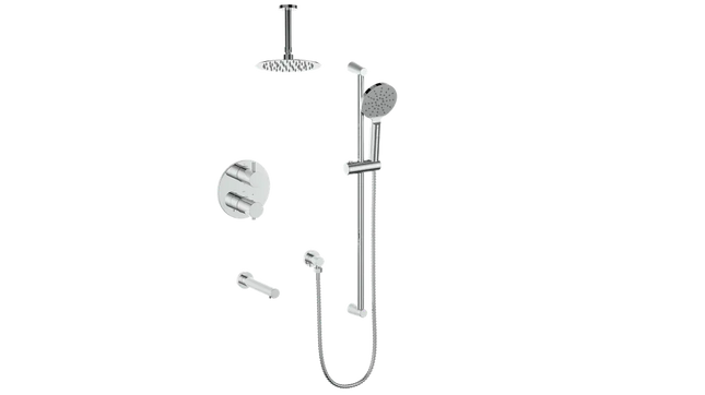WORGL TRIM FOR 3-WAY TH SHOWER KIT WITH 6" CEILING ARM N/A - Plumbing Market