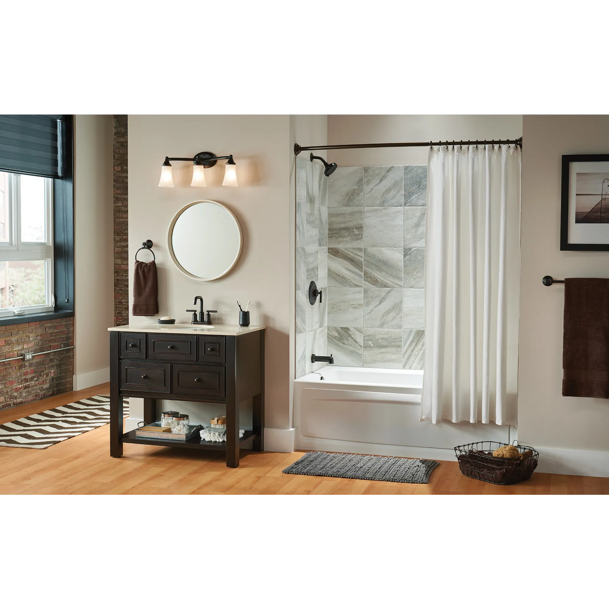 Moen Eva Bath Light YB2863 in Oil Rubbed Bronze (YB2863ORB) - view 5