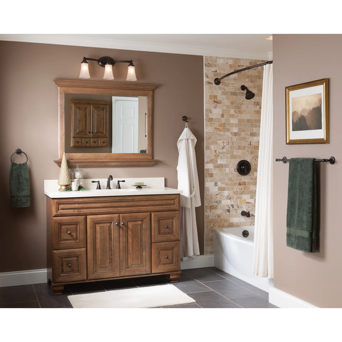 Moen Adjustable Curved Shower Rod DN2160 in Old World Bronze (DN2160OWB) - view 11