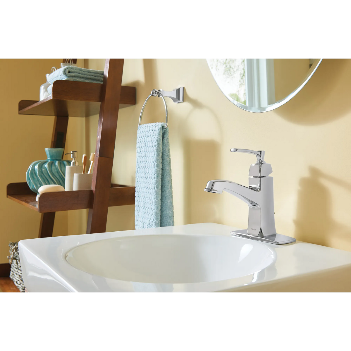 Moen Retreat Towel Ring DN8386 in Chrome (DN8386CH) - view 5