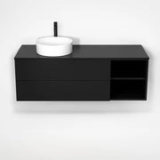Rubi Haus Cabinet/Laminate Top/Without Legs Set Mbk RHS1400LK01MBK - Plumbing Market