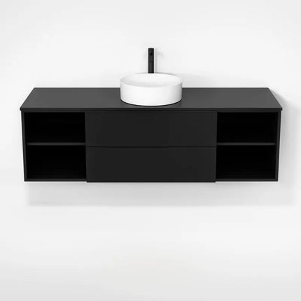 Rubi Haus Cabinet/Laminate Top/Without Legs Set Mbk RHS1600K01MBK - Plumbing Market