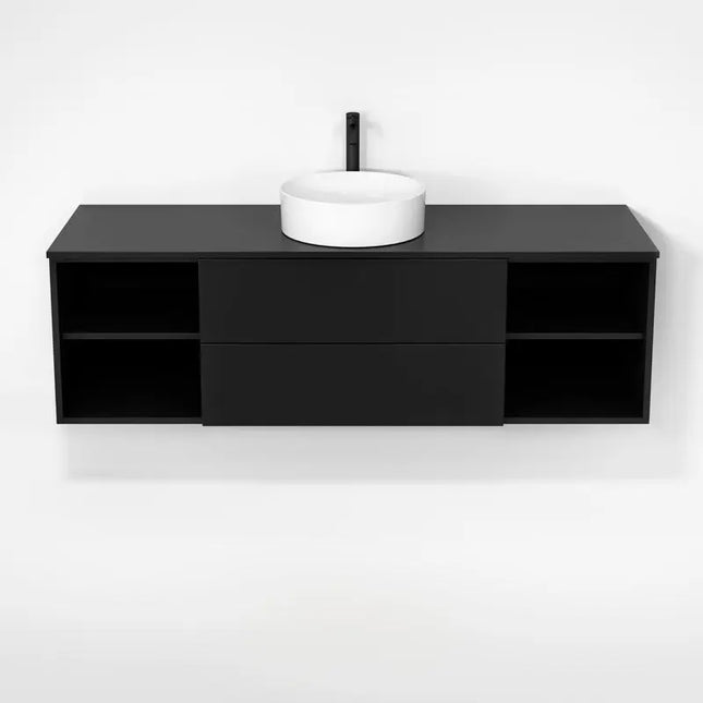 Rubi Haus Cabinet/Laminate Top/Without Legs Set Mbk RHS1600K01MBK - Plumbing Market