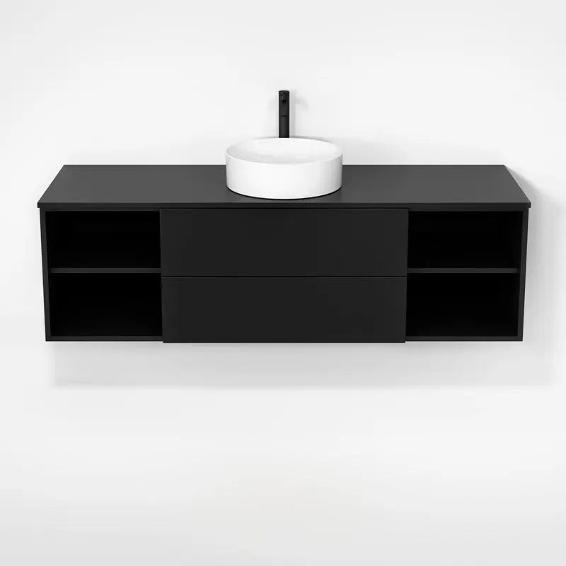 Rubi Haus Cabinet/Laminate Top/Without Legs Set Mbk RHS1600K01MBK - Plumbing Market
