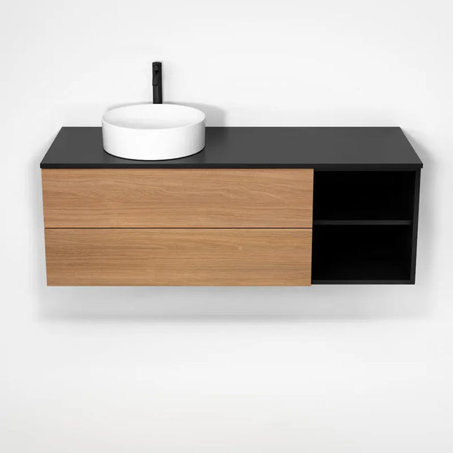 Rubi Haus Cabinet/Laminate Top/Without Legs Set Mbk+No RHS1400LK01MBK-NO - Plumbing Market