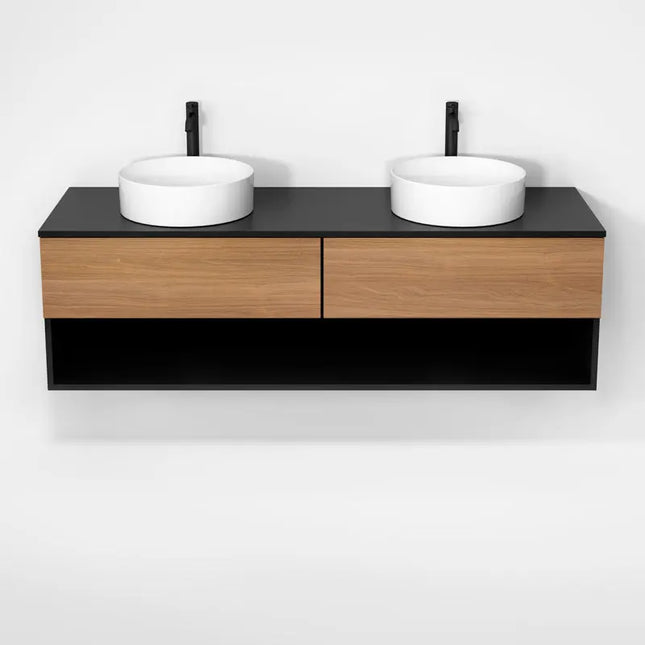 Rubi Haus Cabinet/Laminate Top/Without Legs Set Mbk+No RHS1600DK01MBK-NO - Plumbing Market