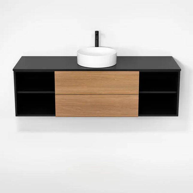 Rubi Haus Cabinet/Laminate Top/Without Legs Set Mbk+No RHS1600K01MBK-NO - Plumbing Market