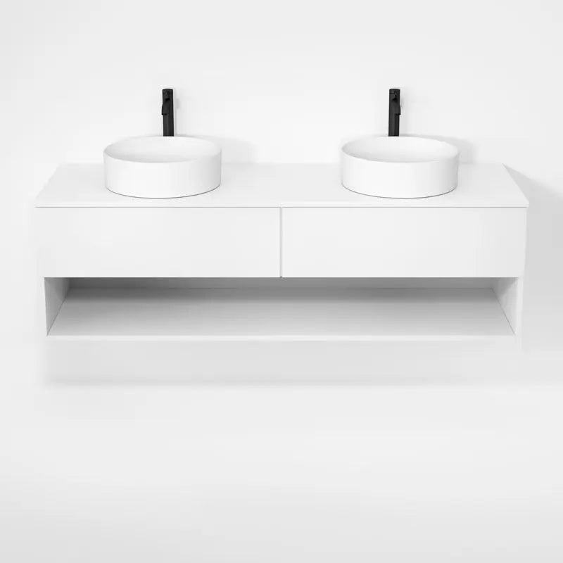 Rubi Haus Cabinet/Laminate Top/Without Legs Set Mbl RHS1600DK01MBL - Plumbing Market