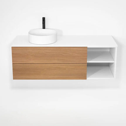 Rubi Haus Cabinet/Laminate Top/Without Legs Set Mbl+No RHS1400LK01MBL-NO - Plumbing Market