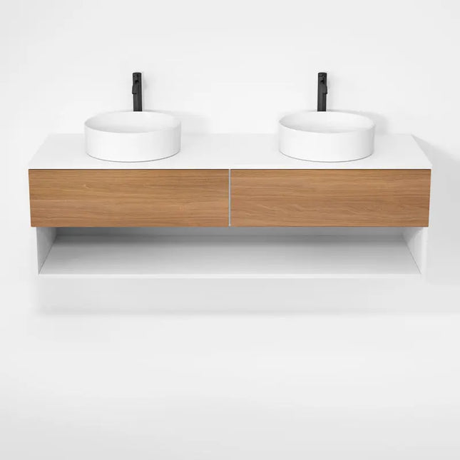 Rubi Haus Cabinet/Laminate Top/Without Legs Set Mbl+No RHS1600DK01MBL-NO - Plumbing Market