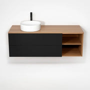 Rubi Haus Cabinet/Laminate Top/Without Legs Set No+Mbk RHS1400LK01NO-MBK - Plumbing Market