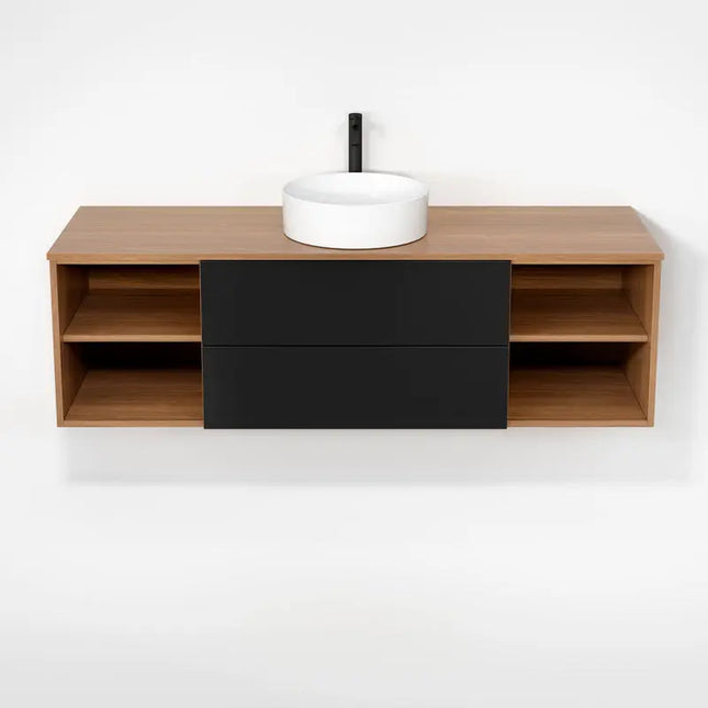 Rubi Haus Cabinet/Laminate Top/Without Legs Set No+Mbk RHS1600K01NO-MBK - Plumbing Market