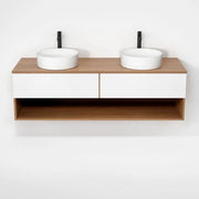 Rubi Haus Cabinet/Laminate Top/Without Legs Set No+Mbl RHS1600DK01NO-MBL - Plumbing Market