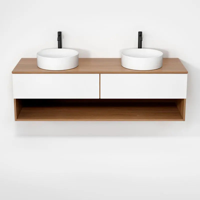 Rubi Haus Cabinet/Laminate Top/Without Legs Set No+Mbl RHS1600DK01NO-MBL - Plumbing Market