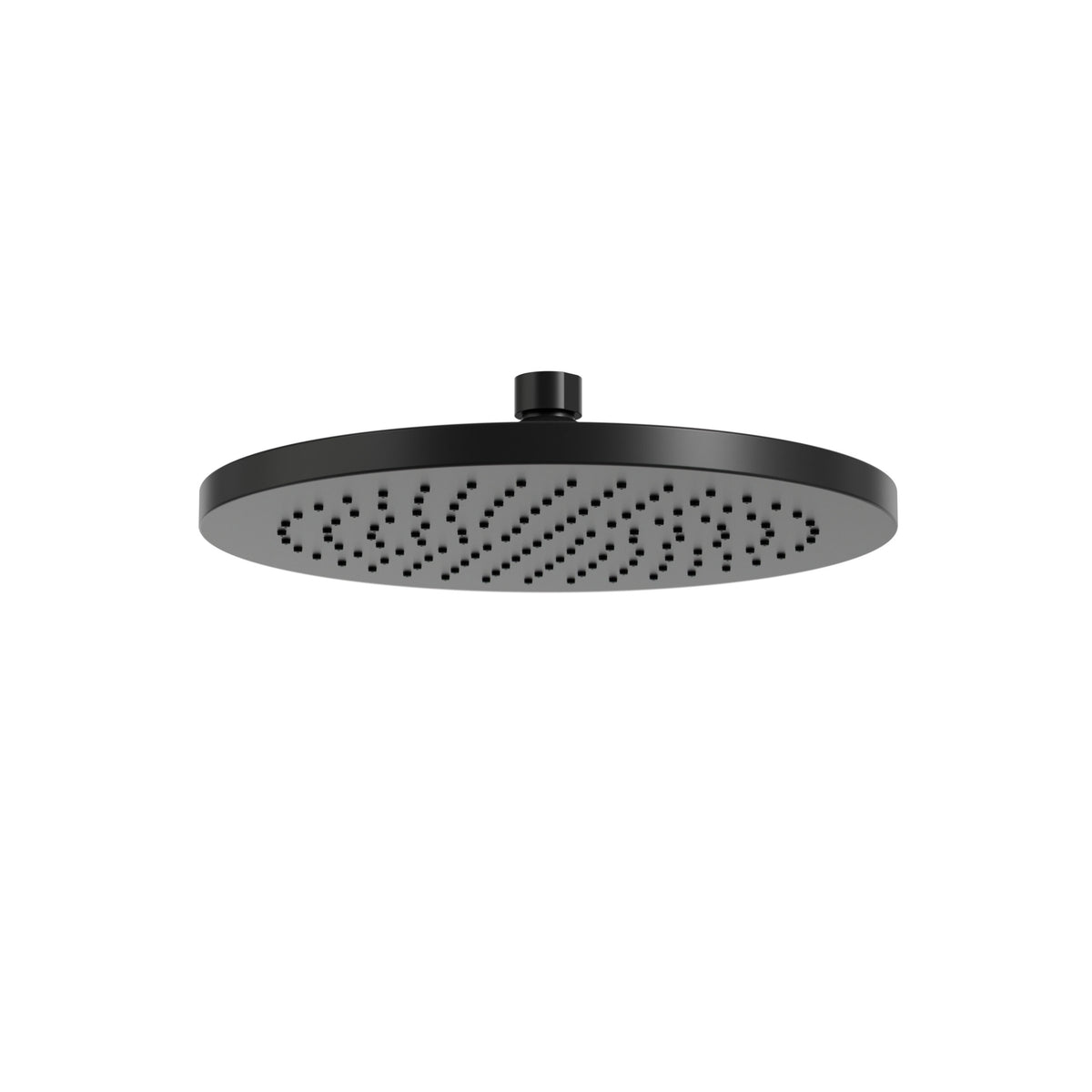 Aquabrass Xpress 10” Round Rainhead XP148 in Electro Black