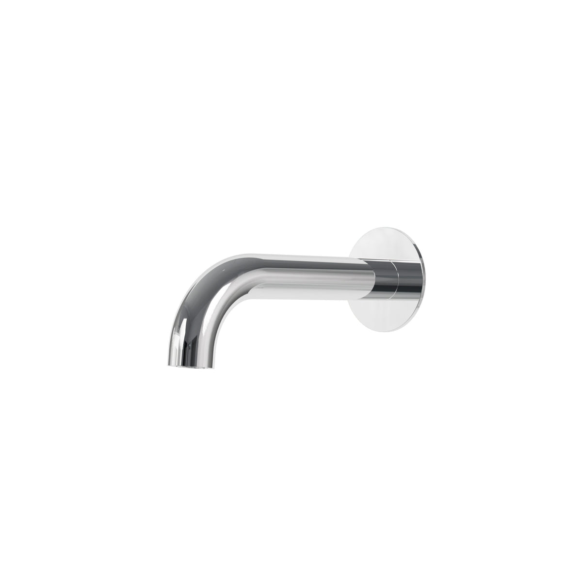 Aquabrass Xpress Round Tub Spout XPR32 in Polished Chrome