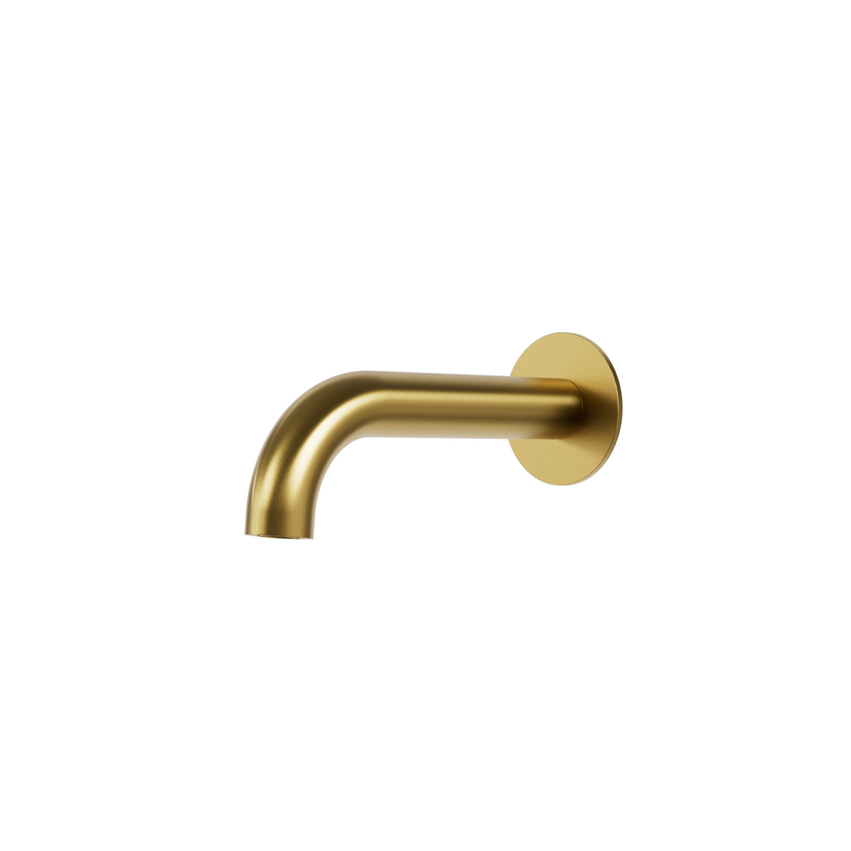 Aquabrass Xpress Round Tub Spout XPR32 in Sunset PVD