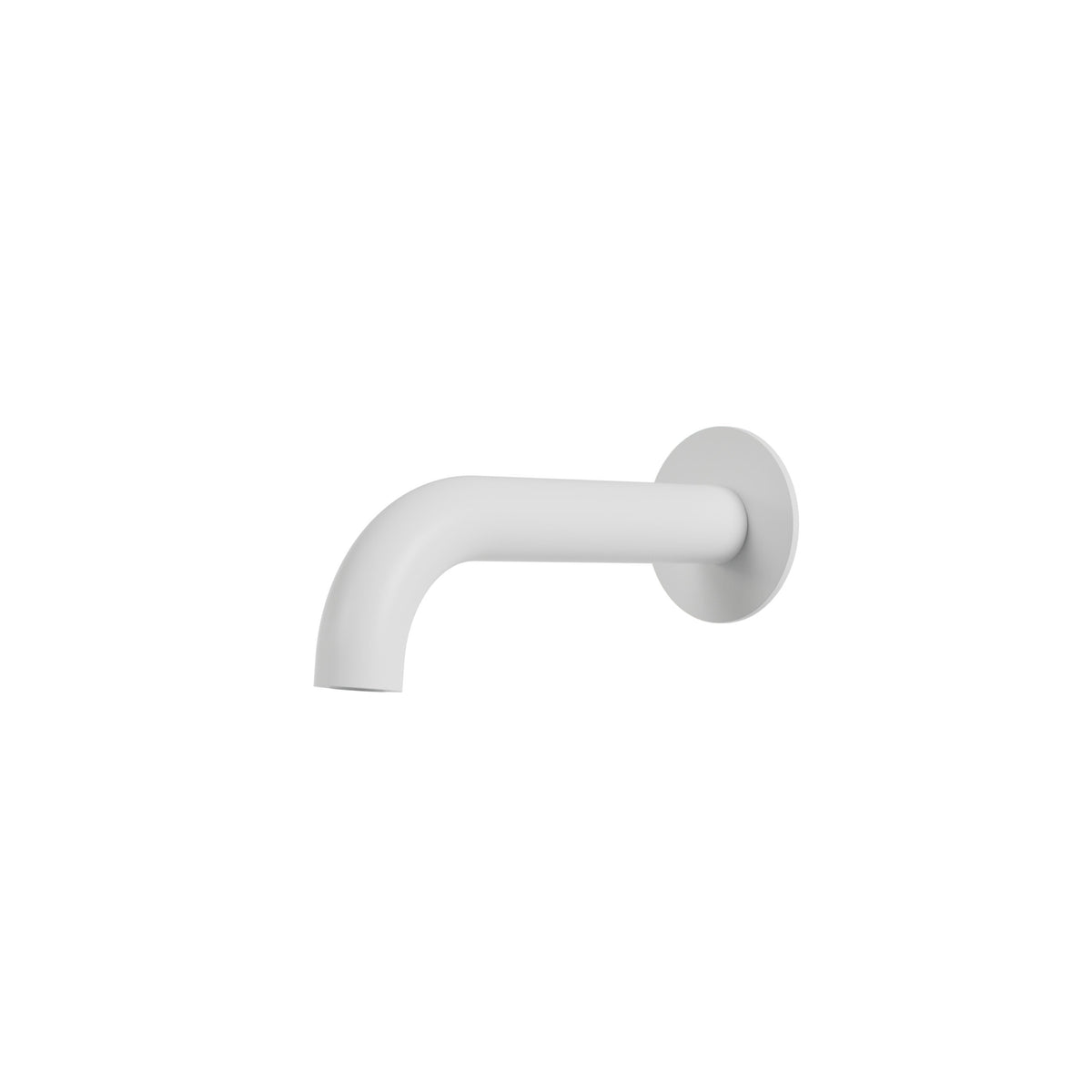 Aquabrass Xpress Round Tub Spout XPR32 in White
