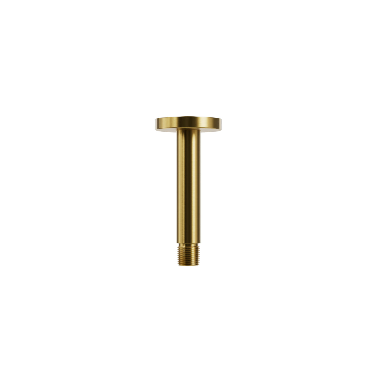 Aquabrass Xpress 4” Ceiling Shower Arm with Round Flange XPR63 in Sunset PVD