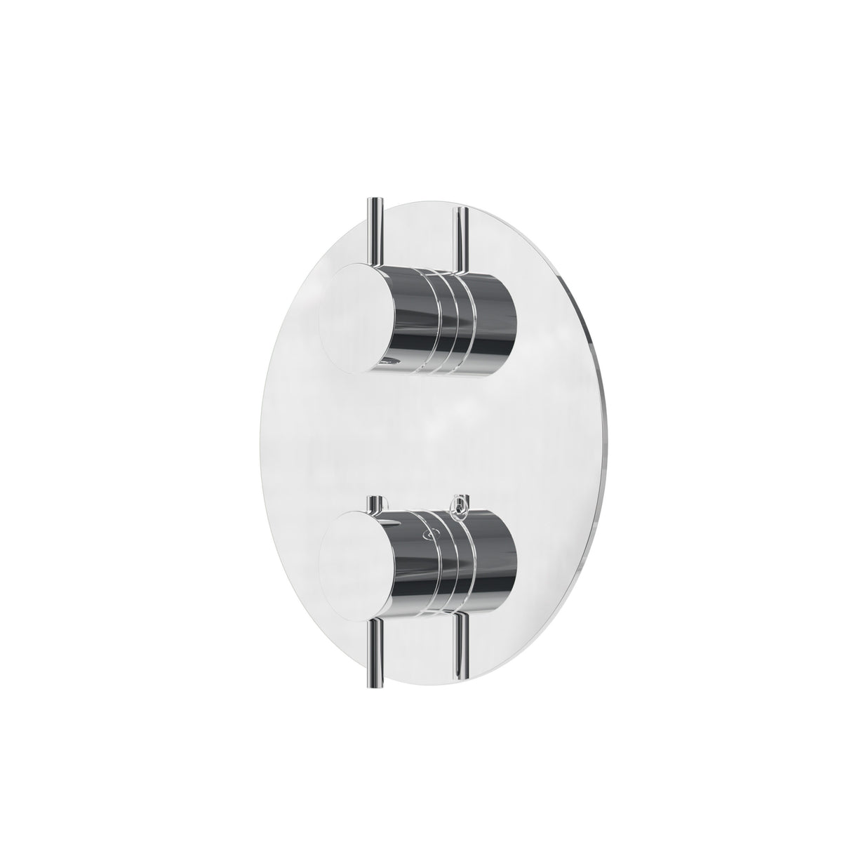 Aquabrass Xpress Round Shower Trim 2-way Shared XPR8295 in Polished Chrome
