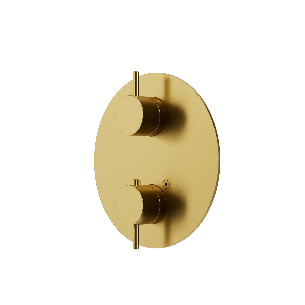 Aquabrass Xpress Round Shower Trim 3-way Non-shared XPR9395 in Sunset PVD