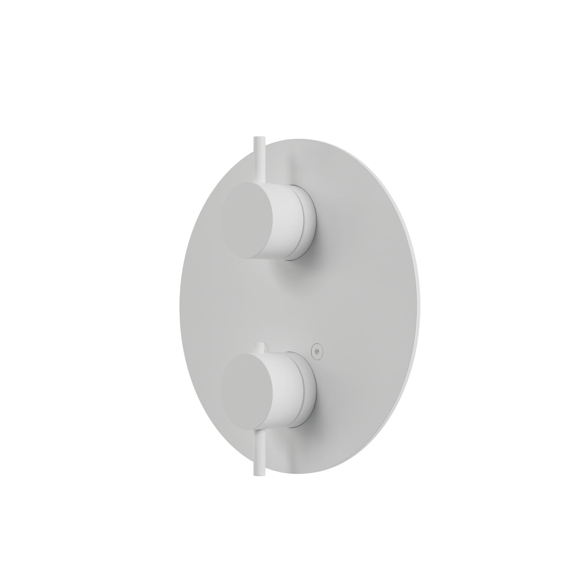 Aquabrass Xpress Round Shower Trim 3-way Shared XPR8395 in White