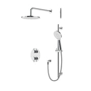Aquabrass Xpress Umix Thermostatic Shower Trim Kit 2-way Shared XPRK01 in Polished Chrome
