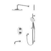 Aquabrass Xpress Umix Thermostatic Shower Trim Kit 3-way Non-shared (G) XPRK02G in Polished Chrome