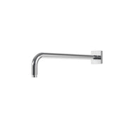 Aquabrass Xpress 15” Wall Shower Arm with Square Flange XPS62 in Polished Chrome